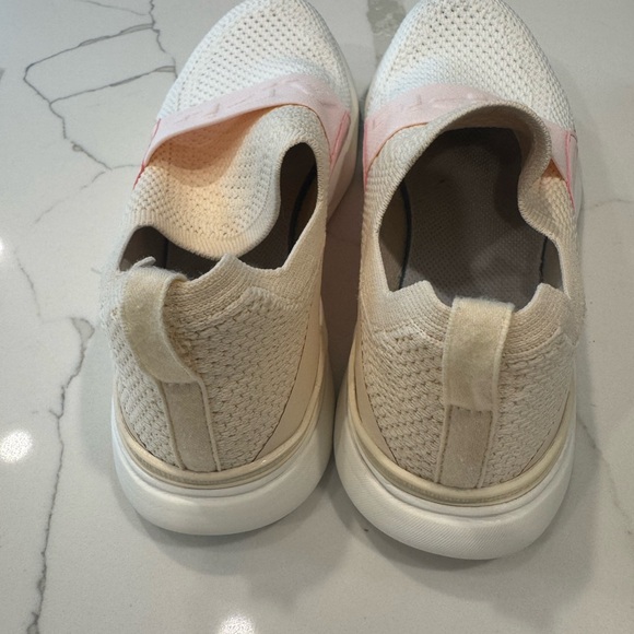 APL Cream and Pink Slip-On Sneakers - Picture 3 of 3